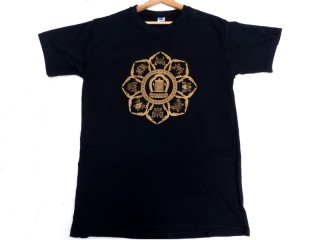 TSrt41 T-Shirt Mandala Signes Auspicieux Kalachakra