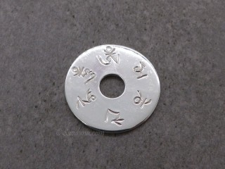 PA434 Pendentif Argent Massif Mantra