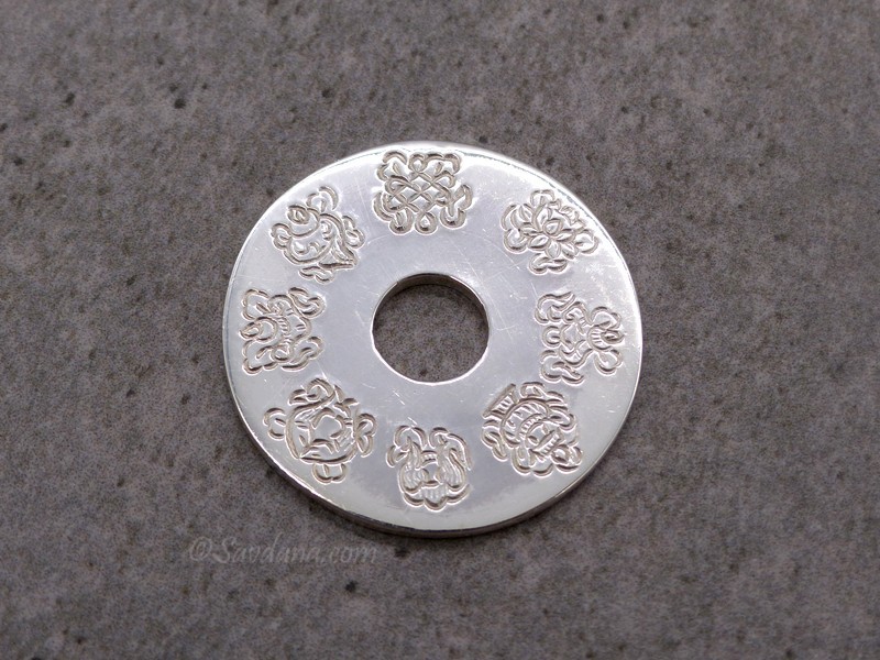 PA580 Pendentif Argent Massif Astamangala