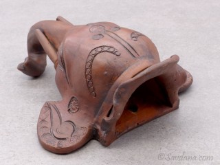 TC64 Tête d'éléphant en terre cuite