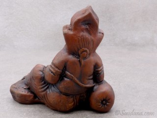 TCC74 Ganesh en Terre Cuite