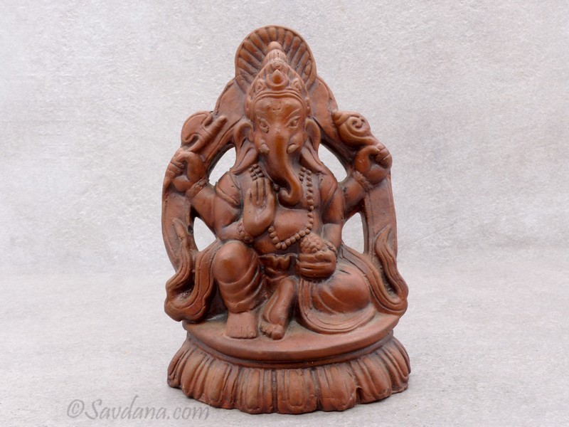 TCC76 Ganesh en Terre Cuite