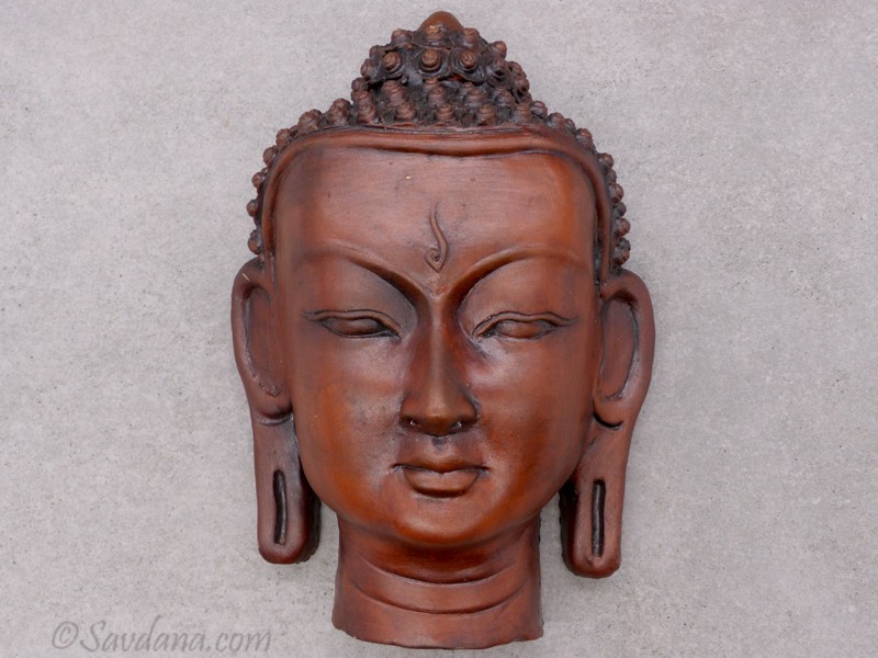 TCC91 Bouddha en Terre Cuite