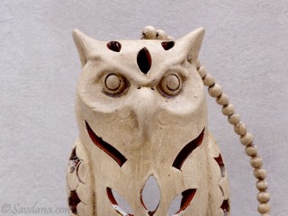 TCC93 Hibou en Terre Cuite