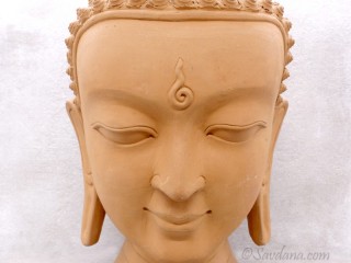 TCC118 Bouddha en Terre Cuite