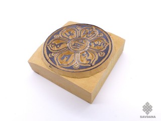 Div56c Tampon Encreur Bois Mantra