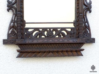 Mir03 Miroir Fenêtre Népalaise