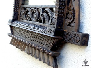 Mir03 Miroir Fenêtre Népalaise