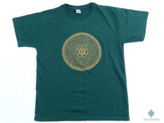 TSrt62 T-Shirt Mantra Mandala