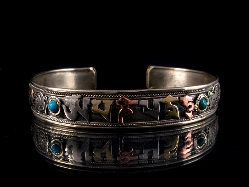 BrD124 Bracelet Tibétain Mantra