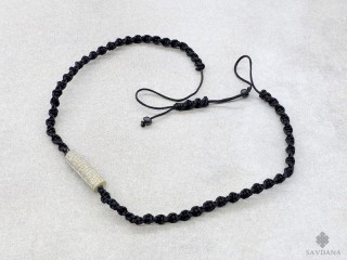 CD165 Collier Tibétain Mantra Yeux de Bouddha