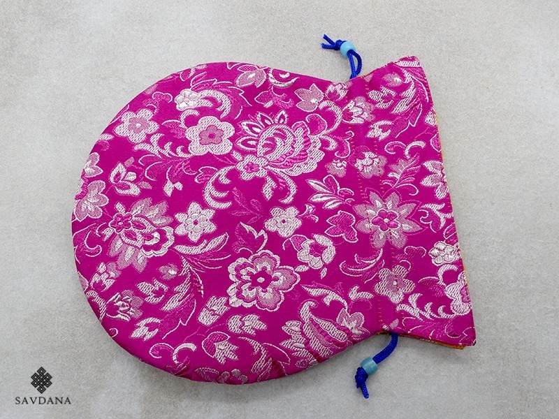 PochTib106 Pochette Tibétaine pour Mala
