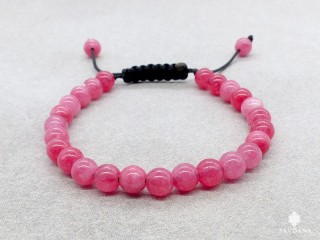 BrMala451 Bracelet Mala de Prières Tibétain Agate