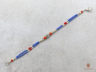BrD347 Bracelet Tibétain 18 cm