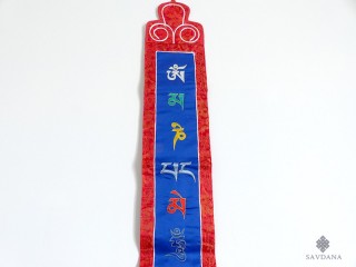 BB66 Bannière Tibétaine Mantra