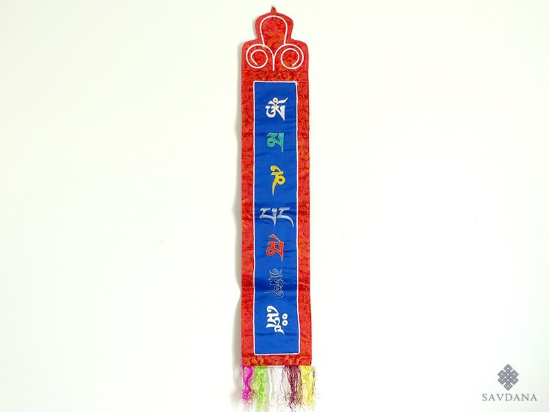 BB66 Bannière Tibétaine Mantra