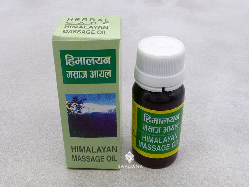 Huile01 Huile de Massage de l'Himalaya 30 ml