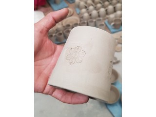 TCC137 Tasse Mantra en Terre Cuite