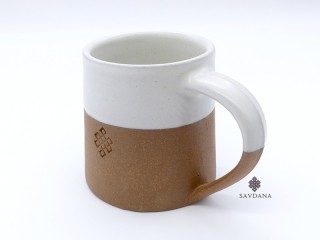 TCC139 Tasse Noeud sans Fin en Terre Cuite