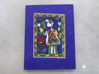 CrA152 Carnet Artisanal Népalais Art Mithila