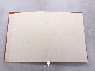 CrA201 Carnet Artisanal Népalais Fleur de Vie