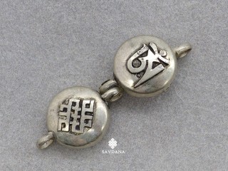 P35 Pendentif Ghau Om Noeud Sans Fin