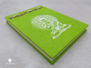 CrA223 Carnet Artisanal Népalais Bouddha