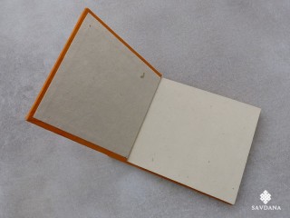 CrA226 Carnet Artisanal Népalais Yeux de Bouddha