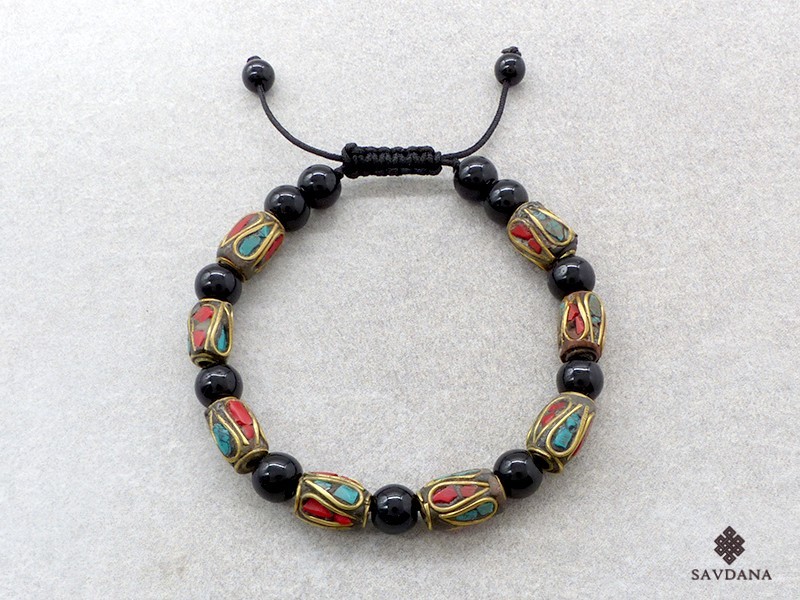 BrD165 Bracelet Tibétain