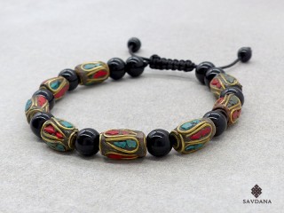 BrD165 Bracelet Tibétain