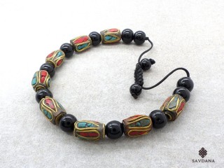 BrD165 Bracelet Tibétain