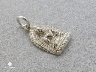 PA441 Pendentif Argent Massif Bouddha