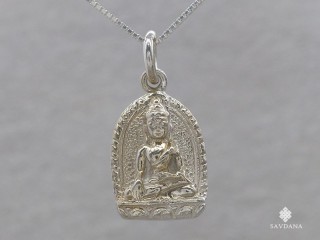 PA441 Pendentif Argent Massif Bouddha