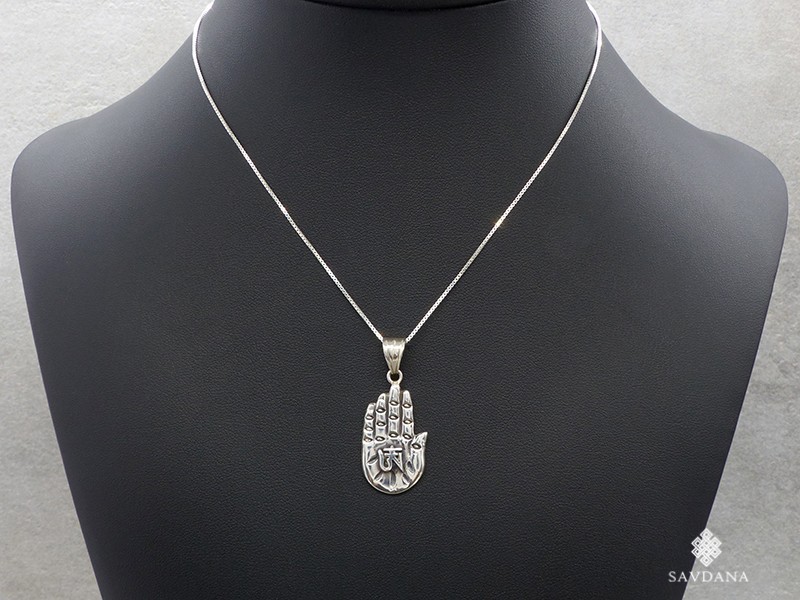 Collier Pendentif Bouddha Vintage En Argent - Chaîne Légère Unisexe 60cm, Alliage, Style Bohème, Cadeau Mode