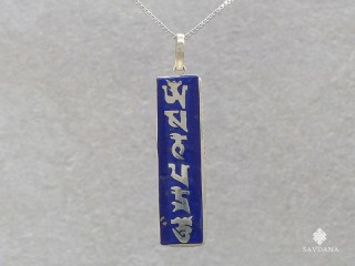 PA350 Pendentif Argent Massif Mantra