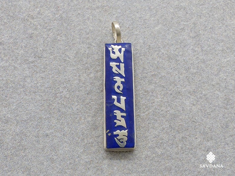 PA350 Pendentif Argent Massif Mantra
