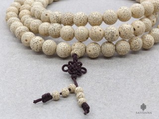 Mala107 Mala de Prières Tibétain Graines de Lotus 10 mm