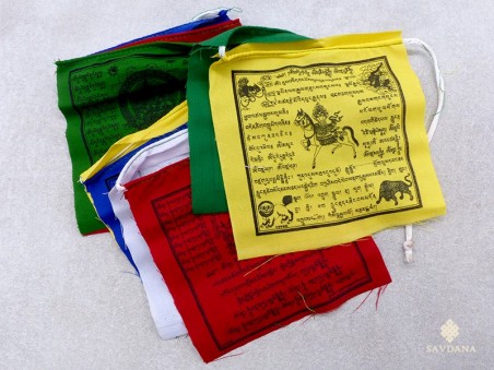 DP09 Drapeaux de Prières Tibétains