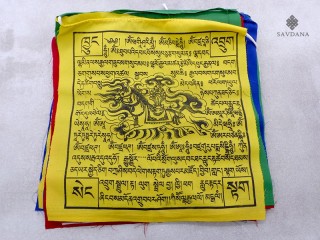 DP19 Drapeaux de Prières Tibétains en coton 6,50 m