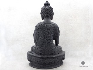 St45 Statue Bouddha Dragon