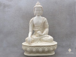 St73 Statue Bouddha Dragon