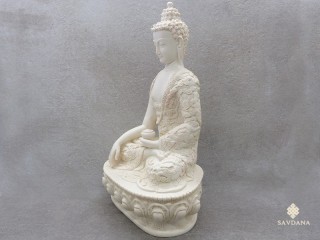 St73 Statue Bouddha Dragon