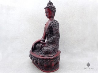 St74 Statue Bouddha Dragon