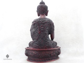 St74 Statue Bouddha Dragon
