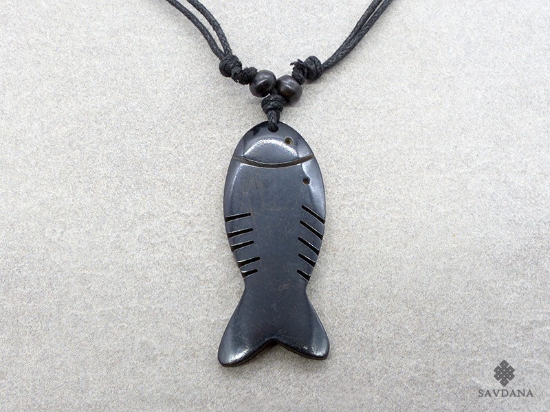 CD207 Collier Tibétain Poisson