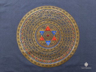 TSrt81 T-Shirt Mandala Mantra