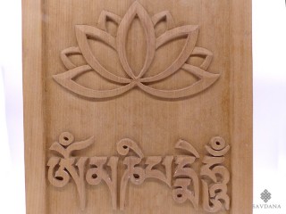 CTT41 Coffret Tibétain Mantra Fleur de Lotus