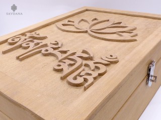 CTT41 Coffret Tibétain Mantra Fleur de Lotus