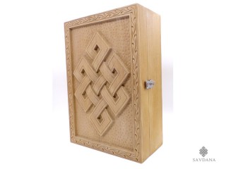 CTT42 Coffret Tibétain Noeud Sans Fin