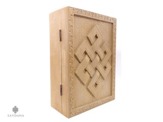 CTT42 Coffret Tibétain Noeud Sans Fin